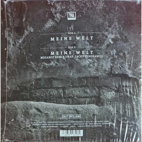 Till Lindemann - Meine Welt (V7) (4260639464079) виниловая пластинка - фото 2