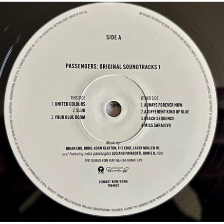 Passengers - Original Soundtracks 1 (0602475646013) виниловая пластинка - фото 7