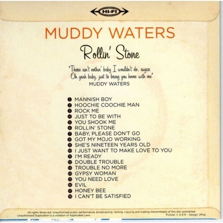 Muddy Waters - Rollin' Stone (coloured) (3700477838775) виниловая пластинка - фото 8