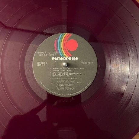 Isaac Hayes - Truck Turner (OST) (coloured) (0888072592391) виниловая пластинка - фото 11