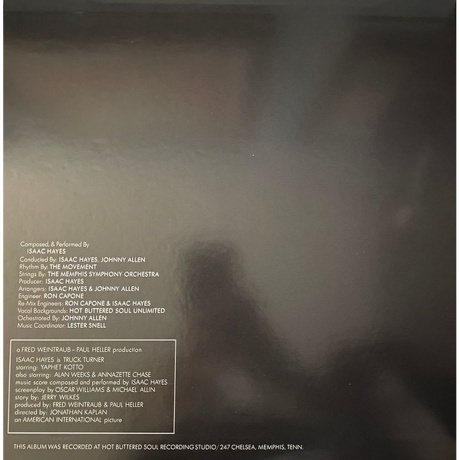 Isaac Hayes - Truck Turner (OST) (coloured) (0888072592391) виниловая пластинка - фото 6