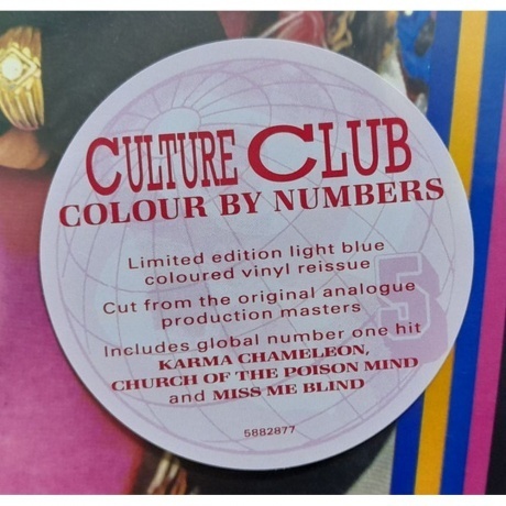 Culture Club - Colour By Numbers (coloured) (0602458828771) виниловая пластинка - фото 16