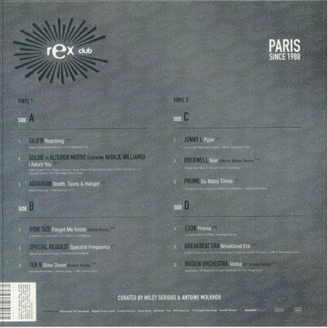 Variois Artists - Rex Club Drum'n’ Bass (3596974762367) виниловая пластинка - фото 3
