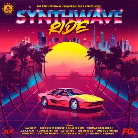 Variois Artists - Synthwave Ride (3596974765863) виниловая пластинка - фото 2