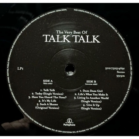 Talk Talk - The Very Best Of (5021732514691) виниловая пластинка - фото 6