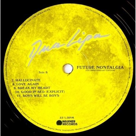 Dua Lipa - Future Nostalgia (5021732511706) виниловая пластинка - фото 4