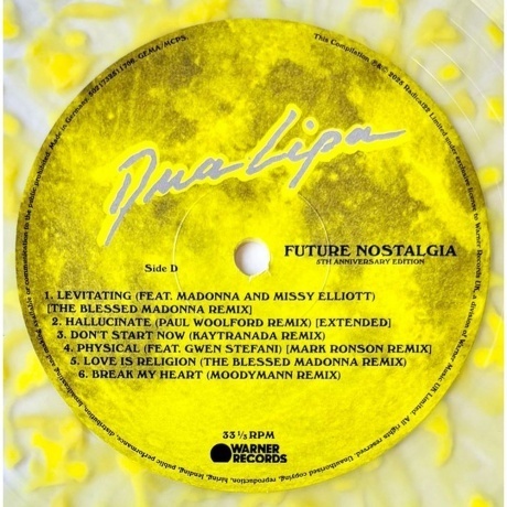 Dua Lipa - Future Nostalgia (5021732511706) виниловая пластинка - фото 6