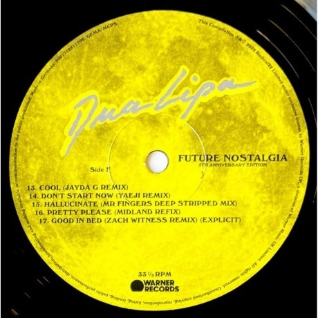 Dua Lipa - Future Nostalgia (5021732511706) виниловая пластинка - фото 8