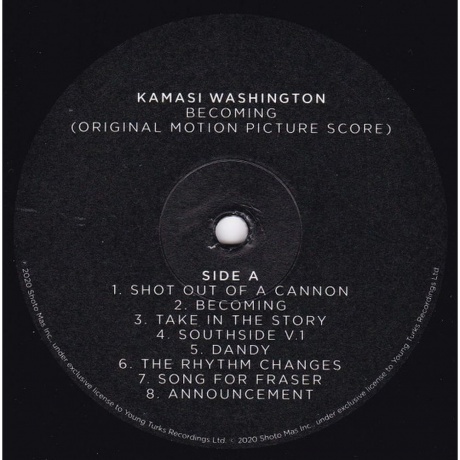 Kamasi Washington - Becoming (OST) (0889030023018) виниловая пластинка - фото 3