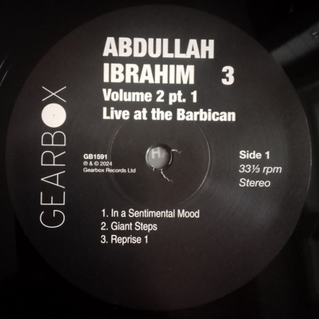 Abdullah Ibrahim - 3 (4571524500650) виниловая пластинка - фото 10