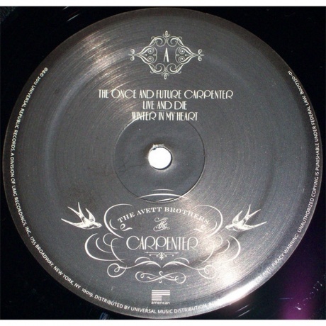 The Avett Brothers - The Carpenter (0602537127900) виниловая пластинка - фото 2
