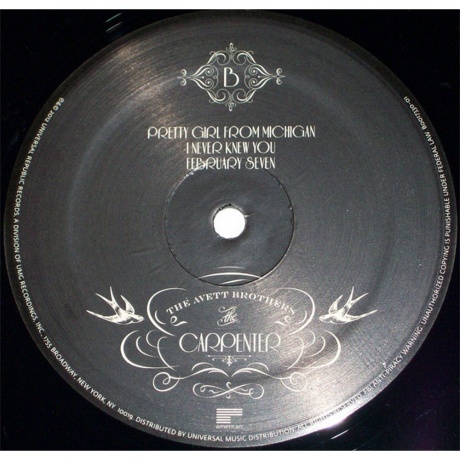 The Avett Brothers - The Carpenter (0602537127900) виниловая пластинка - фото 3