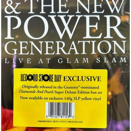 Prince - Live At Glam Slam (coloured) (0081227811532) виниловая пластинка - фото 20