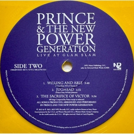 Prince - Live At Glam Slam (coloured) (0081227811532) виниловая пластинка - фото 8