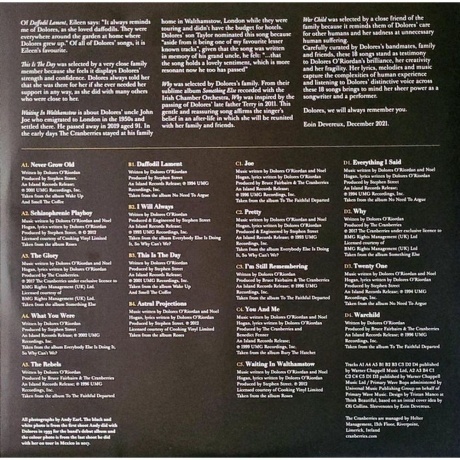 The Cranberries - Remembering Dolores (0602445248452) виниловая пластинка - фото 12