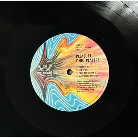 Ohio Players - Pleasure (0029667011716) виниловая пластинка - фото 5