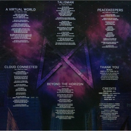 Metalite - A Virtual World (coloured) (0884860467728) виниловая пластинка - фото 3