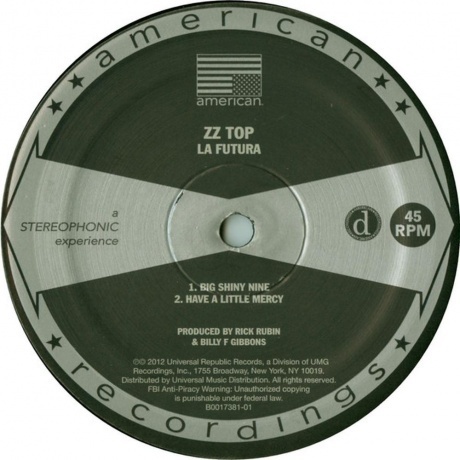 ZZ Top - La Futura (0602537141142) виниловая пластинка - фото 7