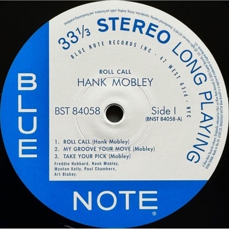 Hank Mobley - Roll Call (0602465149739) виниловая пластинка - фото 3