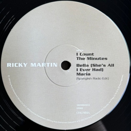 Ricky Martin - Ricky Martin (0196588849213) виниловая пластинка - фото 10