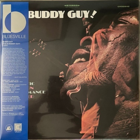 

Buddy Guy - This Is Buddy Guy! (Analogue, Acoustic Sounds) (0888072657656) виниловая пластинка