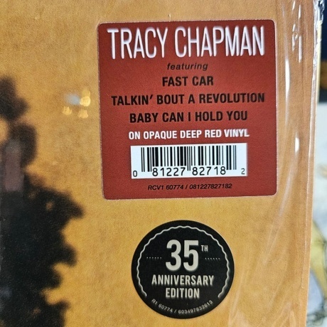 Tracy Chapman - Tracy Chapman (coloured) (0081227827182) виниловая пластинка - фото 7