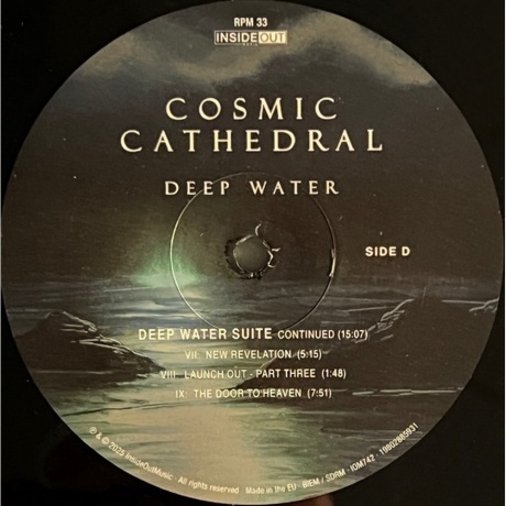 Cosmic Cathedral - Deep Water (0198028859318) виниловая пластинка - фото 8