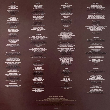 Psychotic Waltz - Bleeding (coloured) (0196588157912) виниловая пластинка - фото 5