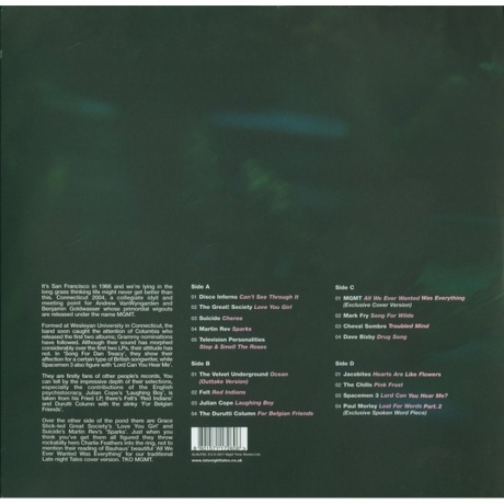 MGMT - Late Night Tales (8801571172606) виниловая пластинка - фото 2