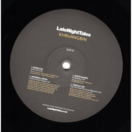 Khruangbin - Late Night Tales (5060391093185) виниловая пластинка - фото 4