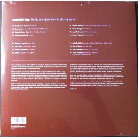 Jamiroquai - Late Night Tales (5060391093420) виниловая пластинка - фото 2