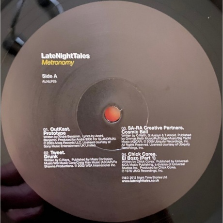 Metronomy - Late Night Tales (5099997371519) виниловая пластинка - фото 5