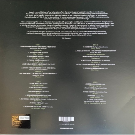 Various Artists - At The Movies (5060391093727) виниловая пластинка - фото 4