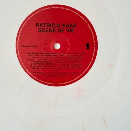 Patricia Kaas - Scene De Vie (coloured) (8719262038608) виниловая пластинка - фото 8
