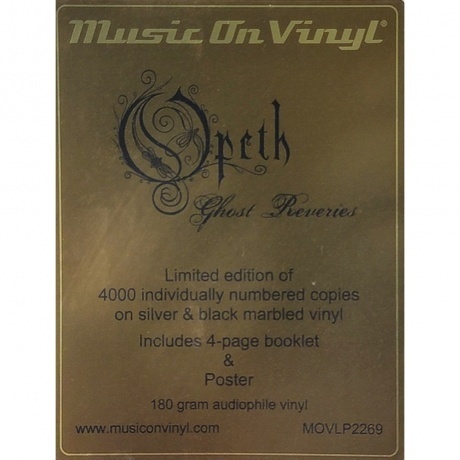 Opeth - Ghost Reveries (coloured) (8719262038912) виниловая пластинка - фото 21