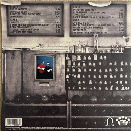 The Black Keys - Ohio Players - deluxe (0075597900538) виниловая пластинка - фото 4