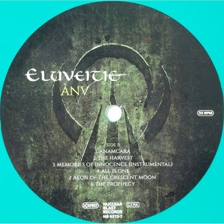 Eluveitie - Anv (coloured) (4065629637378) виниловая пластинка - фото 4