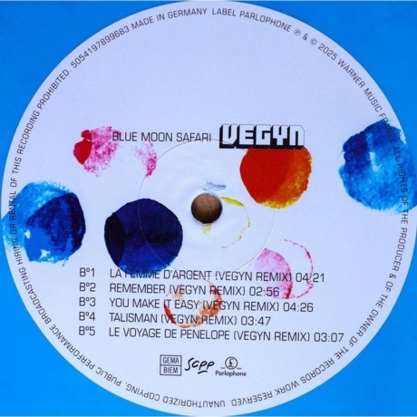 Vegyn - Blue Moon Safari (coloured) (5054197899683) виниловая пластинка - фото 11