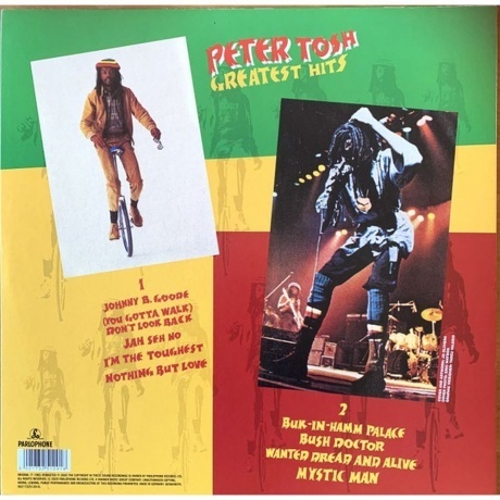 Peter Tosh - Greatest Hits (coloured) (5021732512918) виниловая пластинка - фото 2