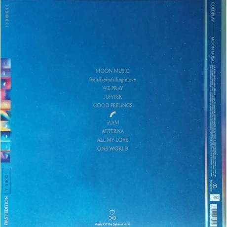 Coldplay - Moon Music (coloured) (5021732278944) виниловая пластинка - фото 2