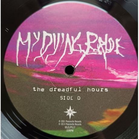 My Dying Bride - The Dreadful Hours (0801056951717) виниловая пластинка - фото 6