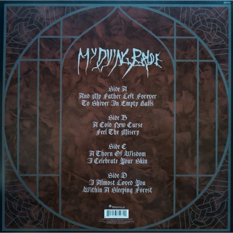 My Dying Bride - Feel The Misery (0801056849311) виниловая пластинка - фото 3
