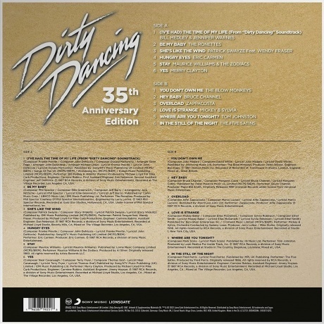 OST - Dirty Dancing (Various Artists) (picture) (0196587192518) виниловая пластинка - фото 3