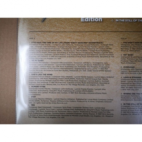 OST - Dirty Dancing (Various Artists) (picture) (0196587192518) виниловая пластинка - фото 10