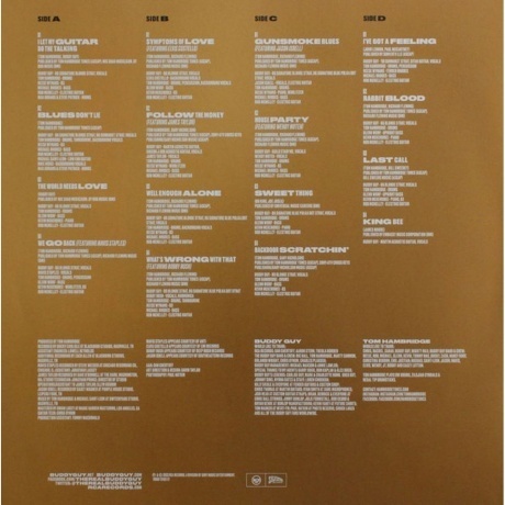 Buddy Guy - Blues Don't Lie (0196587315214) виниловая пластинка - фото 7