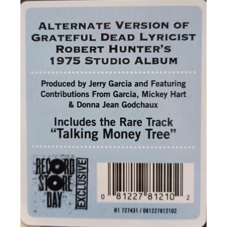 Robert Hunter - Tiger Rose Rarities (0081227812102) виниловая пластинка - фото 3