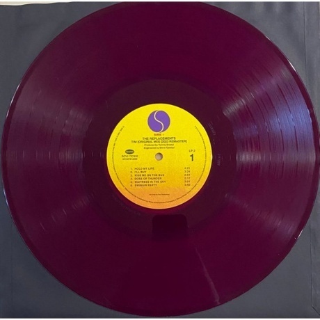 The Replacements - Tim (coloured) (0081227812096) виниловая пластинка - фото 5