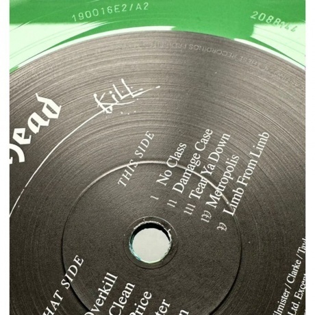 Motorhead - Overkill (coloured) (4099964126938) виниловая пластинка - фото 8