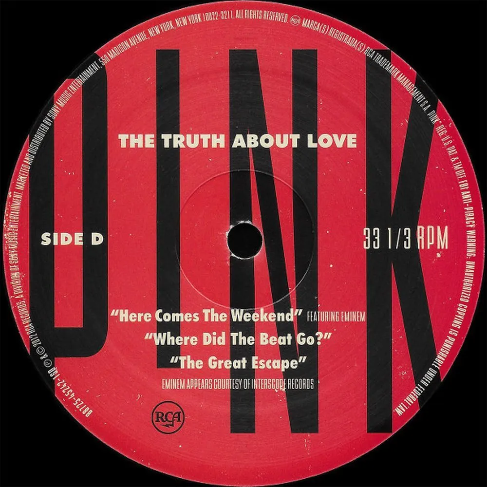 Pink - The Truth About Love (0887254524212) виниловая пластинка - фото 6