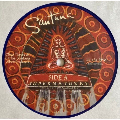 Santana - Supernatural (coloured) (0198028292313) виниловая пластинка - фото 6